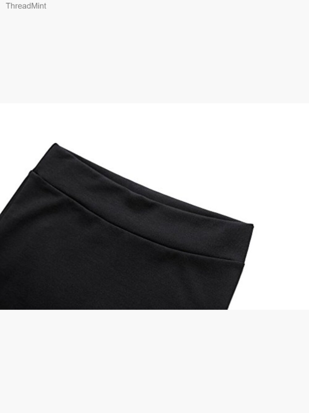 Stretch Bodycon Midi Pencil Skirt High Rise Pull On - Picture 6 of 7